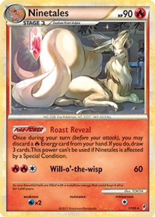 Ninetales (Call of Legends) (17/95) [Theme Deck Exclusives]