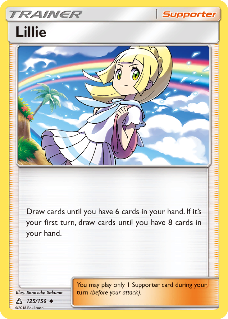 Lillie (125) [SM - Ultra Prism] Reverse Holofoil - Deck Out Gaming
