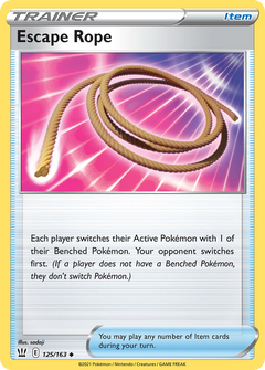 Escape Rope [SWSH05: Battle Styles] Reverse Holofoil - Deck Out Gaming