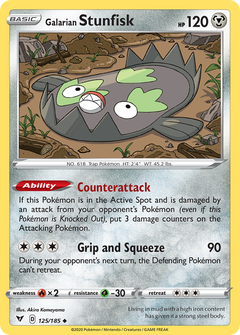 Galarian Stunfisk [SWSH04: Vivid Voltage] Reverse Holofoil - Deck Out Gaming