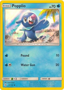 Popplio (Water-Web Holo Exclusive) (39) [Miscellaneous Cards & Products] - Deck Out Gaming