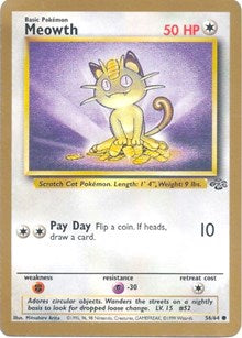 Meowth (Gold Bordered Promo) (56) [Miscellaneous Cards & Products] - Deck Out Gaming