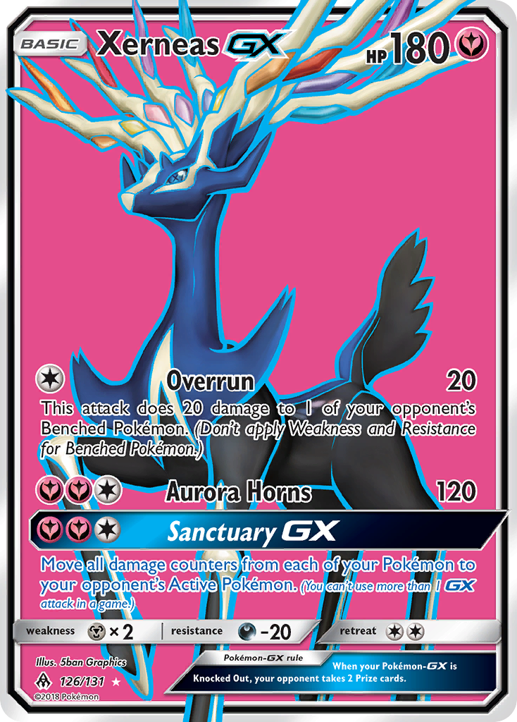 Xerneas GX (Full Art) (126) [SM - Forbidden Light] - Deck Out Gaming