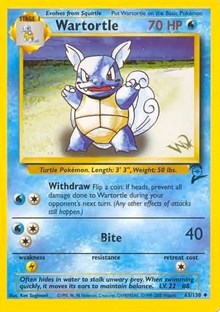 Wartortle (W Stamped Promo) (63) [WoTC Promo]