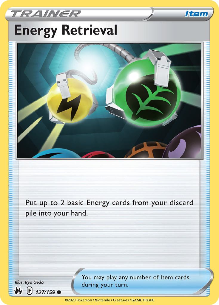 Energy Retrieval (127/159) [Sword & Shield: Crown Zenith] Reverse Holofoil - Deck Out Gaming