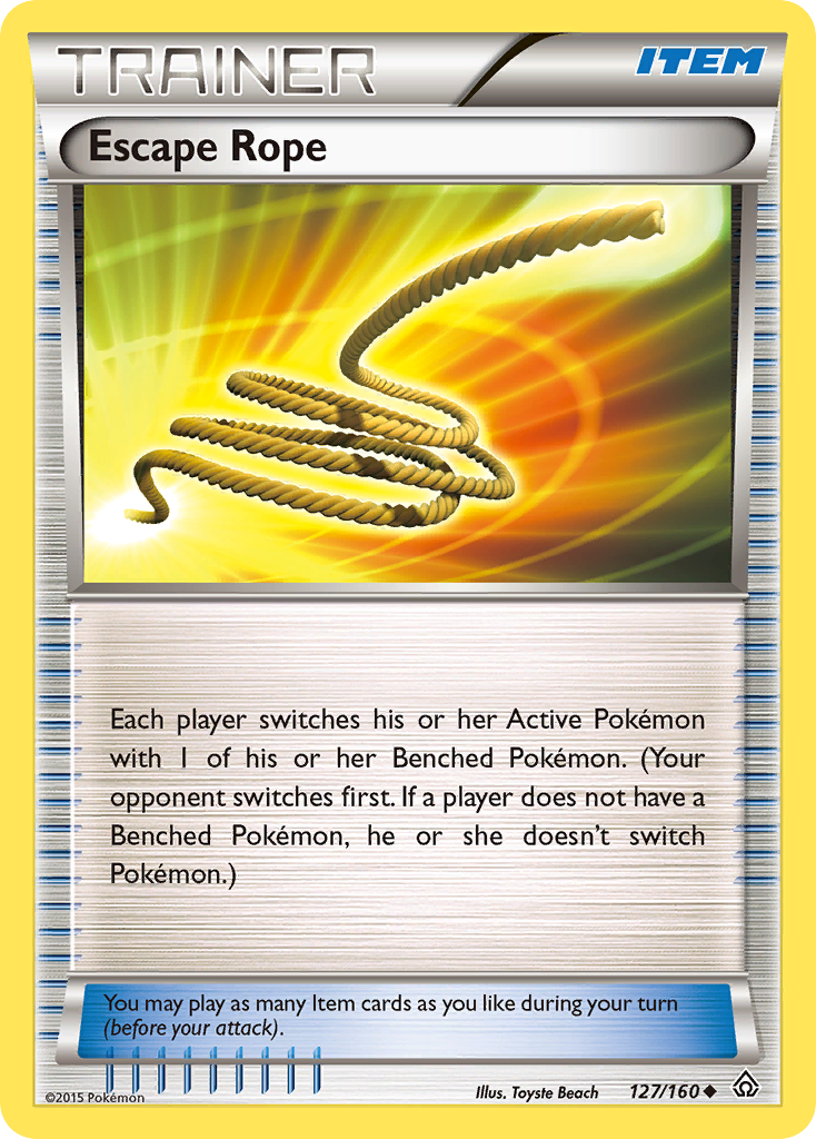 Escape Rope (127) [XY - Primal Clash] Reverse Holofoil - Deck Out Gaming