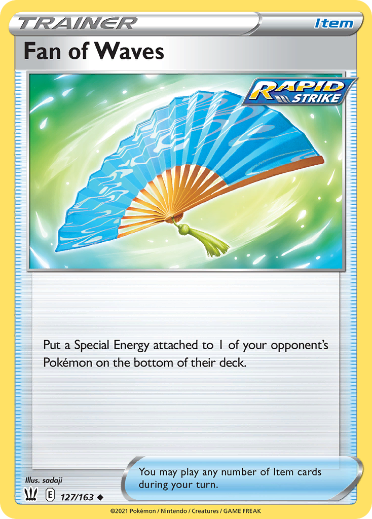 Fan of Waves [SWSH05: Battle Styles] Reverse Holofoil - Deck Out Gaming