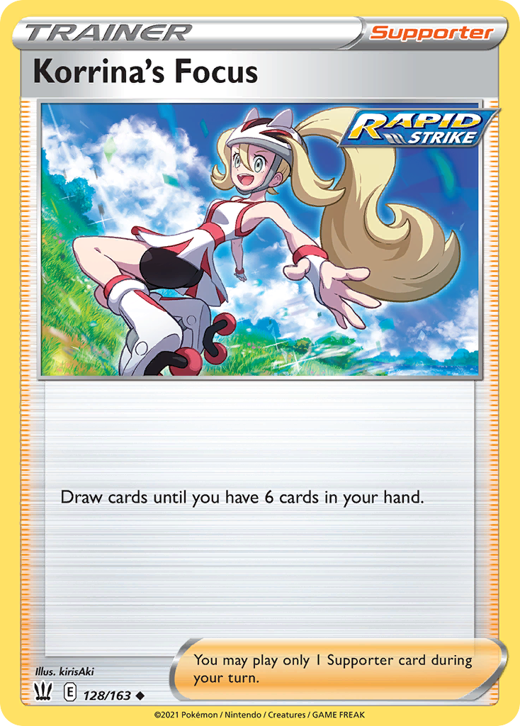 Korrina's Focus (128) [Battle Styles] Reverse Holofoil - Deck Out Gaming
