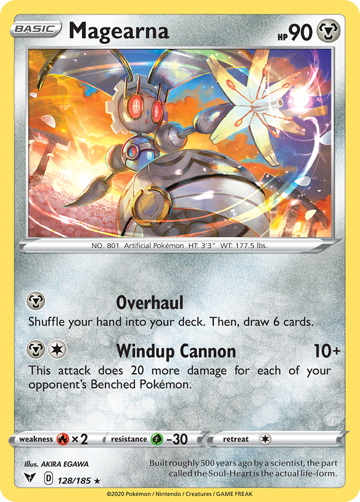Magearna [SWSH04: Vivid Voltage] Reverse Holofoil - Deck Out Gaming
