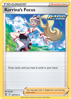 Korrina's Focus [SWSH05: Battle Styles] - Deck Out Gaming