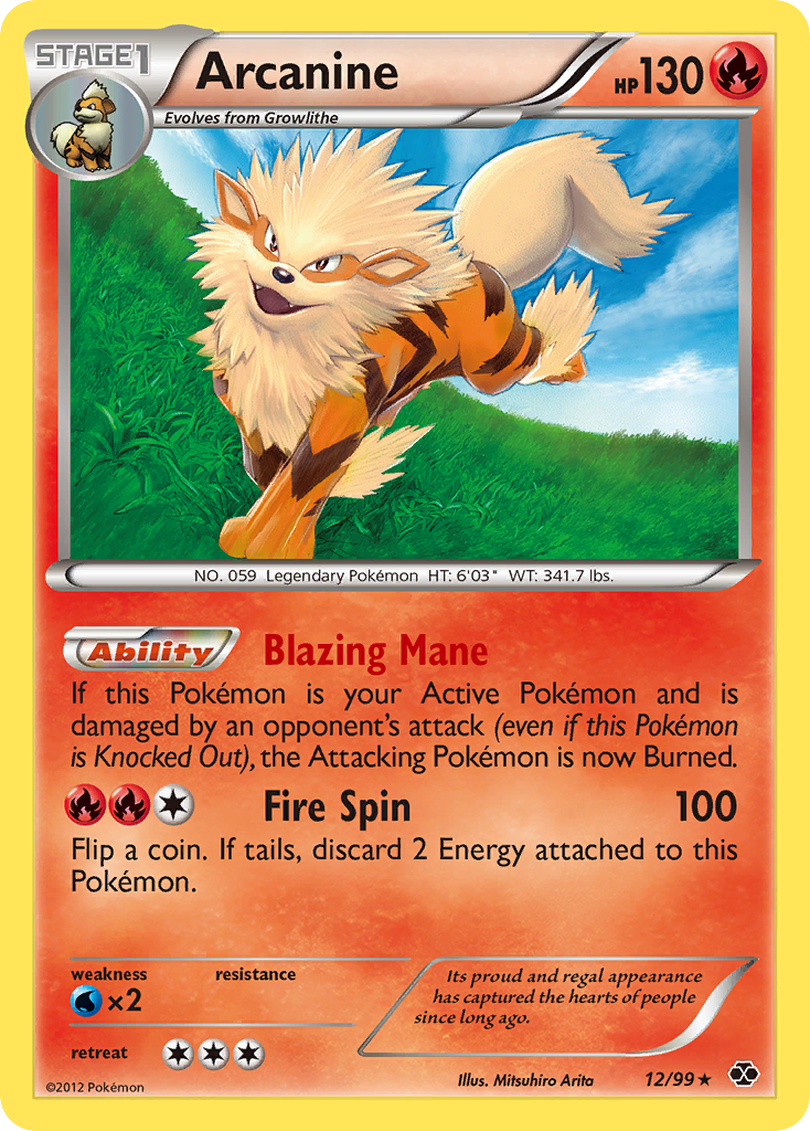 Arcanine (12) (12) [Next Destinies] - Deck Out Gaming