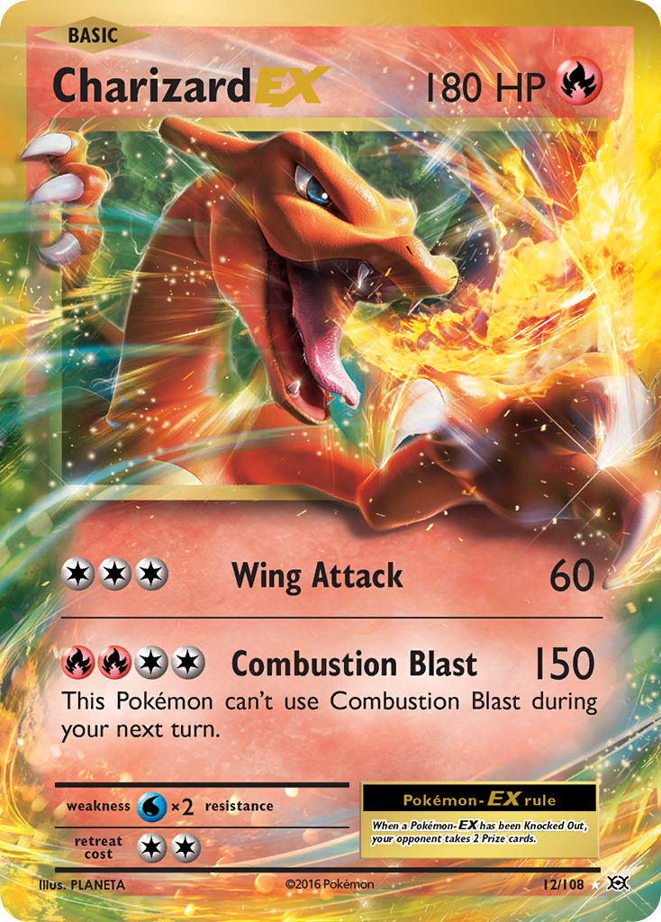 Charizard EX (12) [XY - Evolutions] - Deck Out Gaming