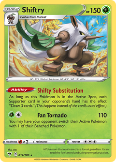 Shiftry [SWSH04: Vivid Voltage] Reverse Holofoil - Deck Out Gaming