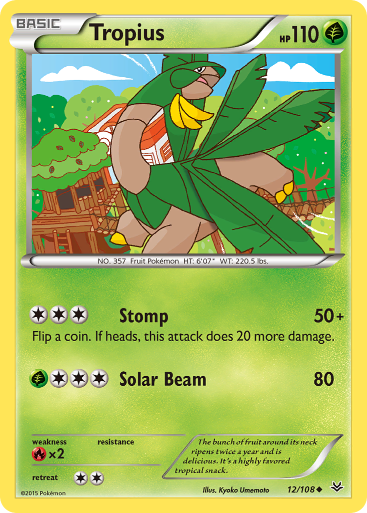 Tropius (12) [XY - Roaring Skies] - Deck Out Gaming