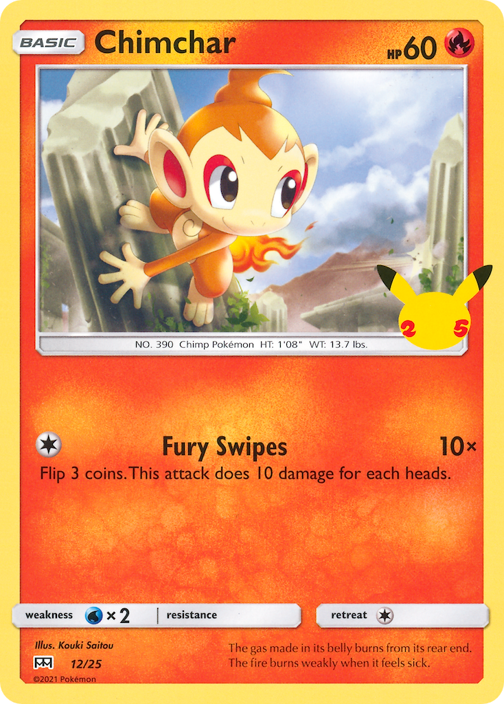 Chimchar [McDonald's 25th Anniversary Promos] - Deck Out Gaming