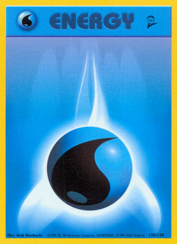 Water Energy (130) [Base Set 2] - Deck Out Gaming