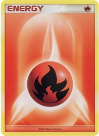 Fire Energy (2007 Unnumbered D/P Style Non-Holo) (null) [League & Championship Cards] - Deck Out Gaming