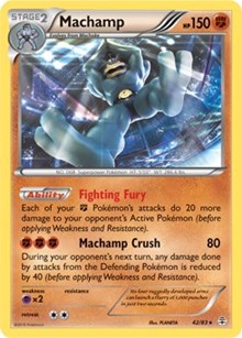 Machamp (XY Furious Fists) (46) [Deck Exclusives]