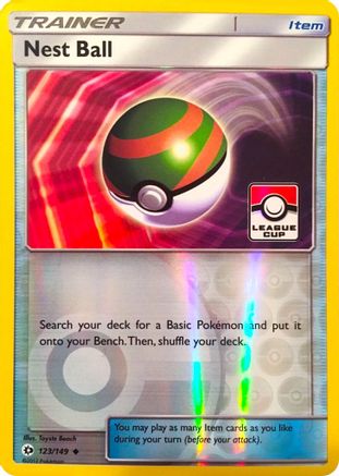 Nest Ball - 123/149 (League Cup) (123) [League & Championship Cards] Reverse Holofoil - Deck Out Gaming