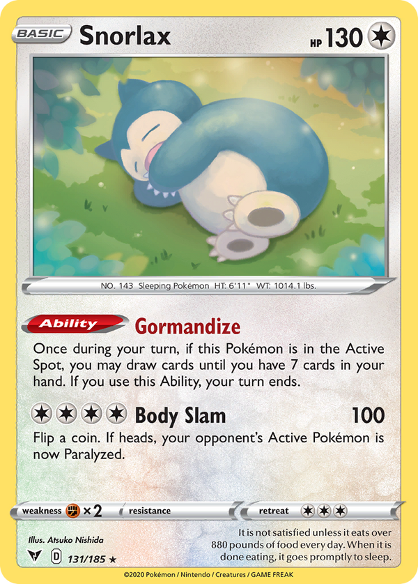 Snorlax [SWSH04: Vivid Voltage] - Deck Out Gaming