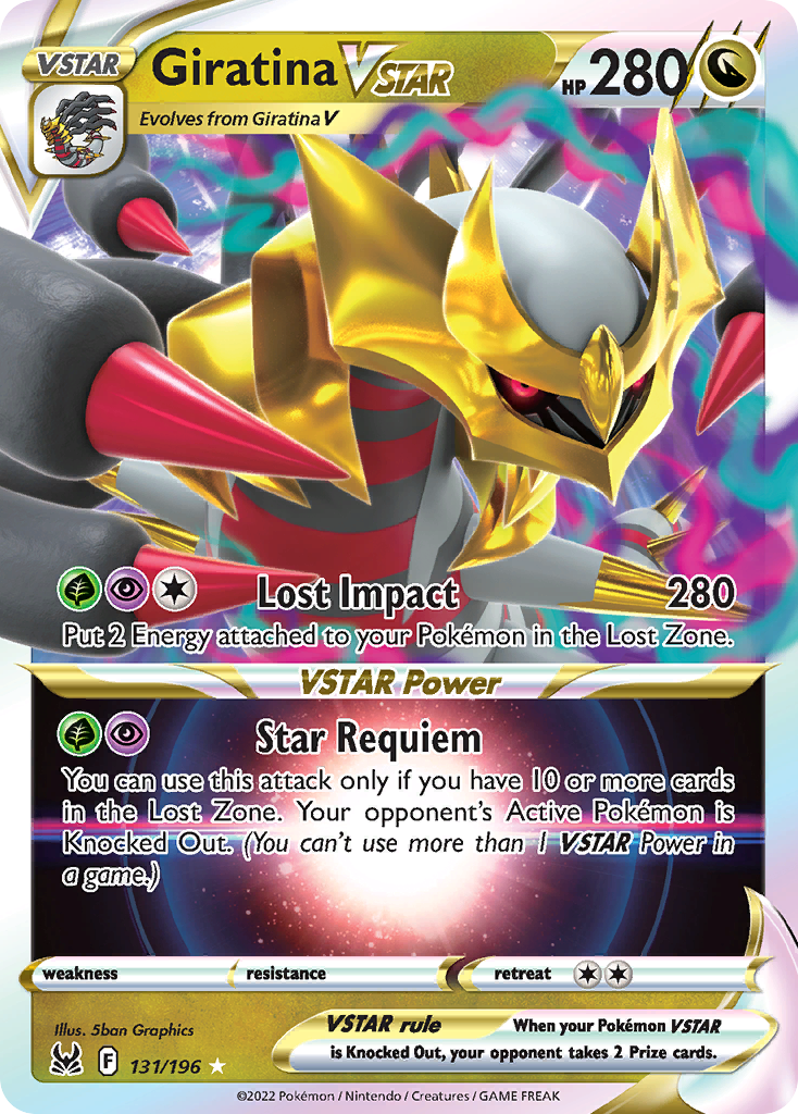 Giratina VSTAR (131/196) [Sword & Shield: Lost Origin] - Deck Out Gaming