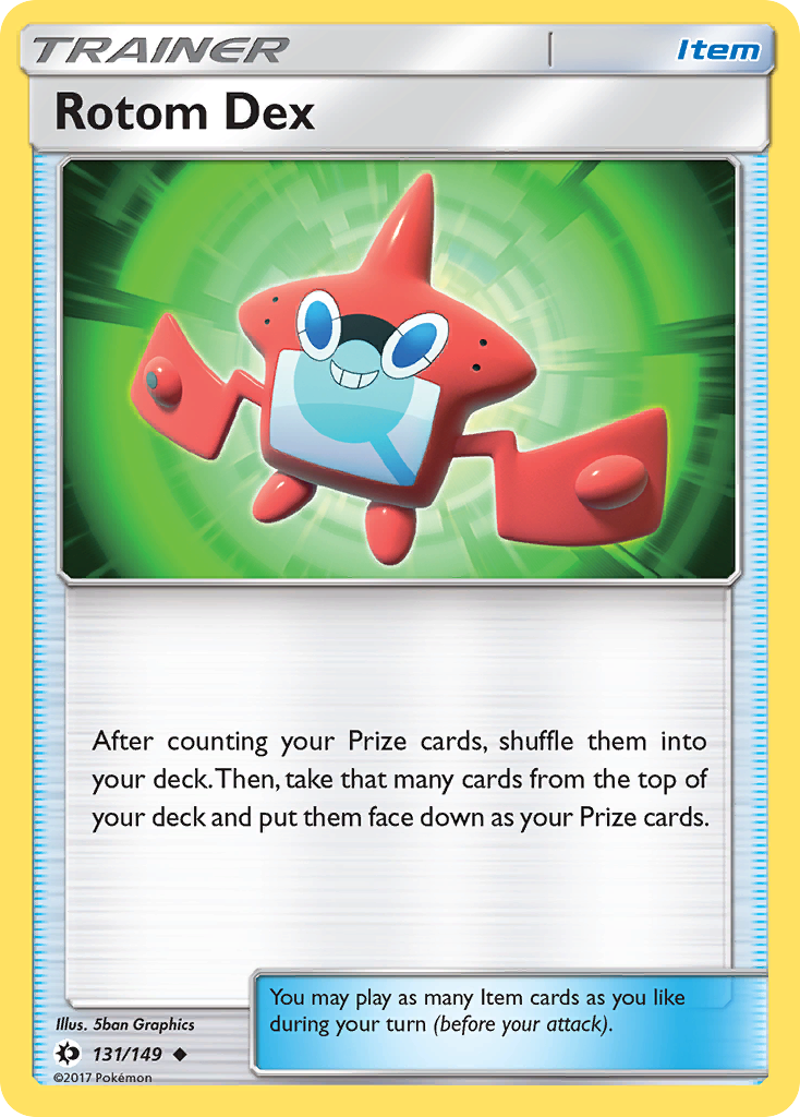 Rotom Dex (131) [SM Base Set] Reverse Holofoil - Deck Out Gaming