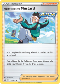 Rapid Strike Style Mustard [SWSH05: Battle Styles] Reverse Holofoil - Deck Out Gaming