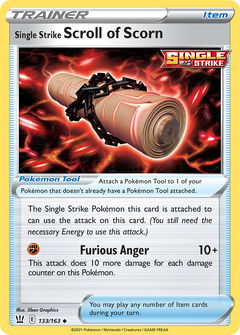 Single Strike Scroll of Scorn [SWSH05: Battle Styles] Reverse Holofoil - Deck Out Gaming