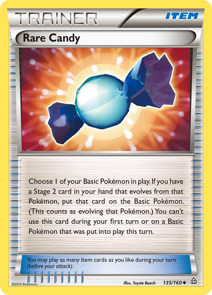 Rare Candy (135) [XY - Primal Clash] Reverse Holofoil - Deck Out Gaming