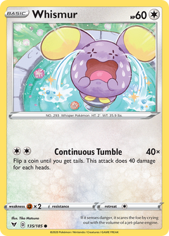 Whismur [SWSH04: Vivid Voltage] Reverse Holofoil - Deck Out Gaming