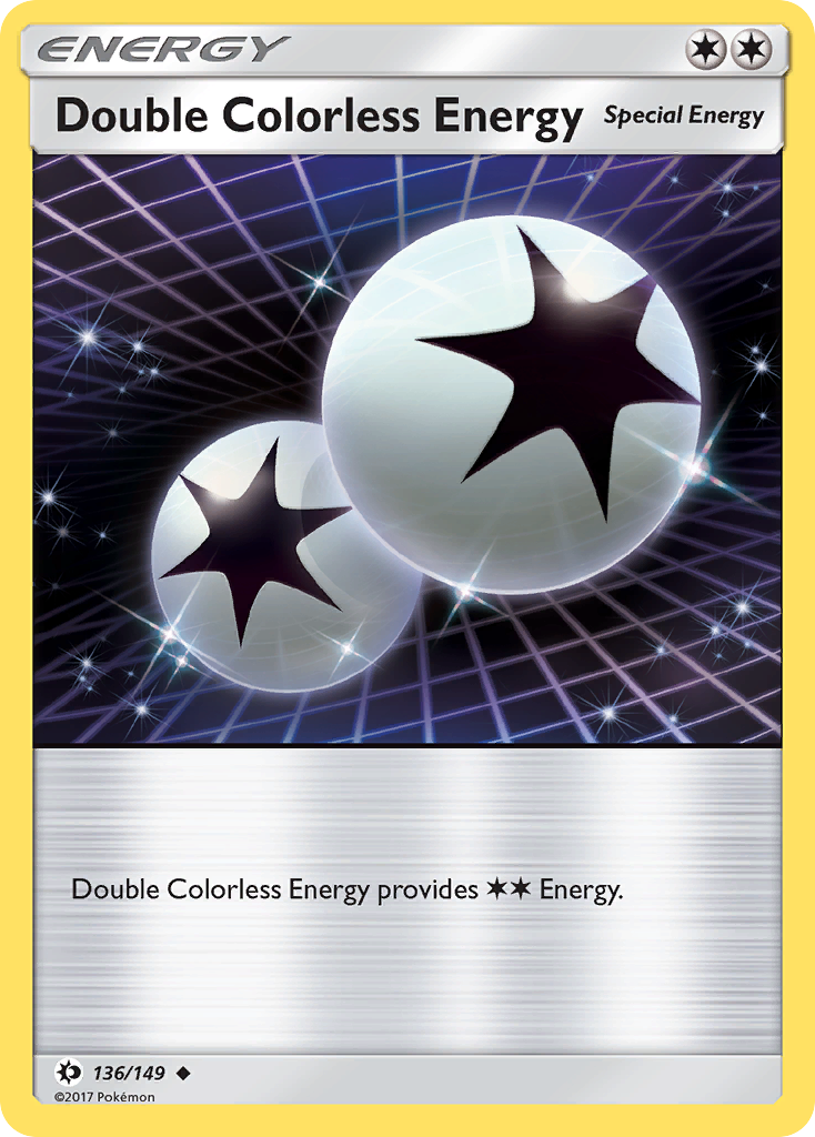 Double Colorless Energy (136) [SM Base Set] Reverse Holofoil - Deck Out Gaming