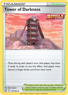 Tower of Darkness [SWSH05: Battle Styles] Reverse Holofoil - Deck Out Gaming