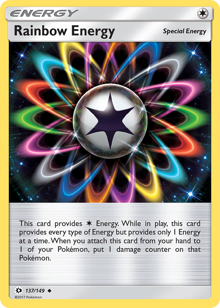 Rainbow Energy (137) [SM Base Set] - Deck Out Gaming