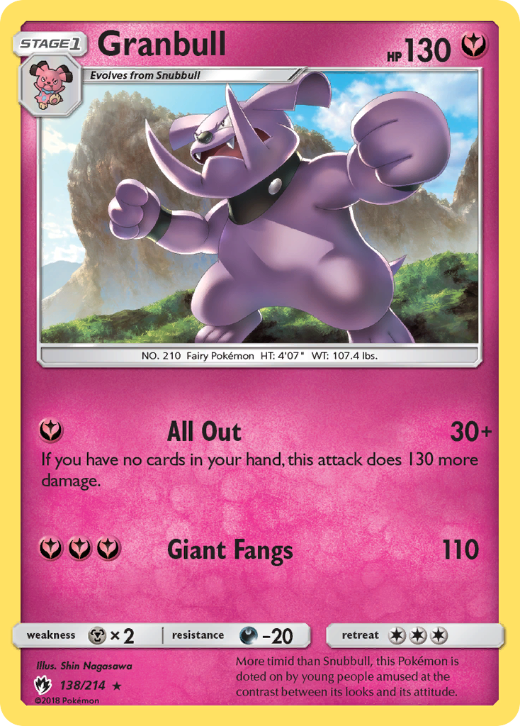 Granbull (138) [SM - Lost Thunder] - Deck Out Gaming