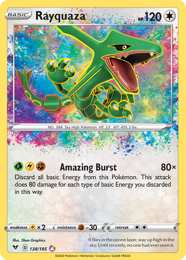 Rayquaza [SWSH04: Vivid Voltage] - Deck Out Gaming