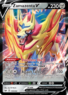 Zamazenta V [SWSH01: Sword & Shield Base Set] - Deck Out Gaming