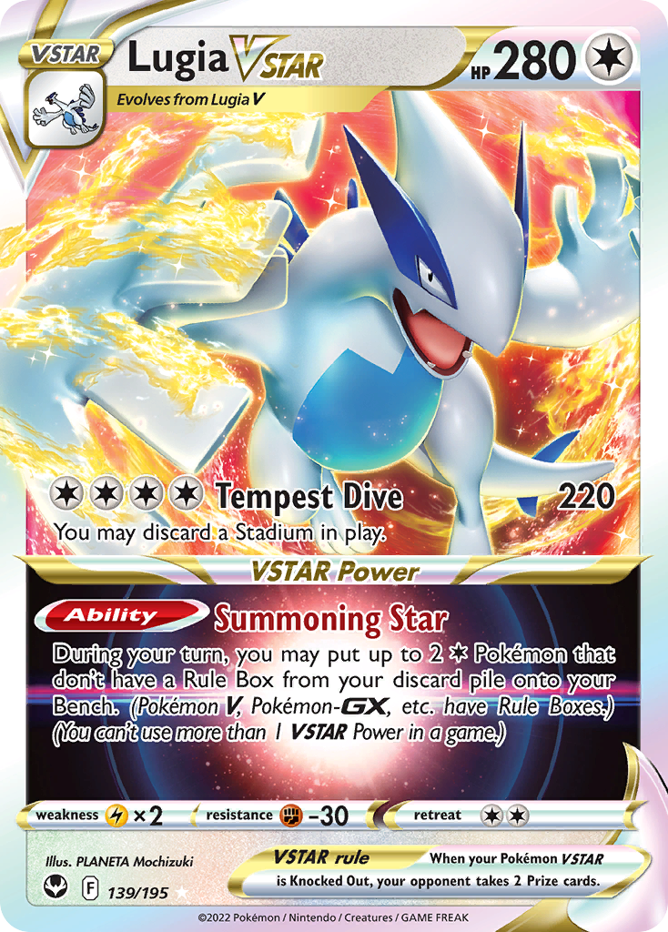 Lugia VSTAR (139/195) [Sword & Shield: Silver Tempest] - Deck Out Gaming