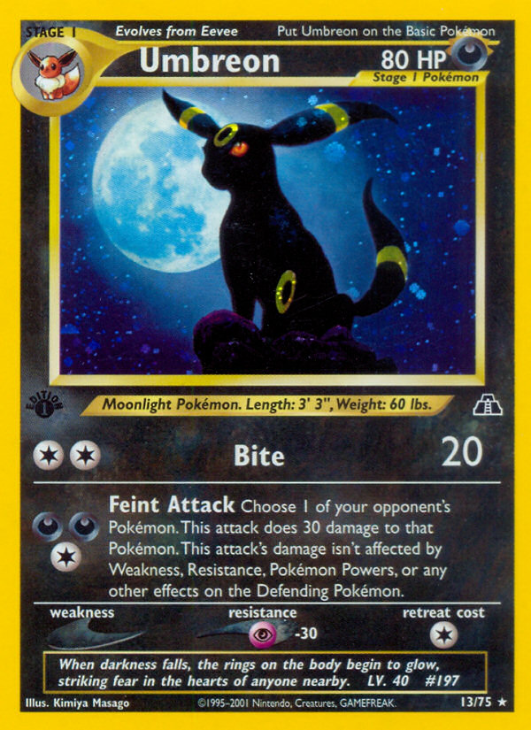 Umbreon (13/75) [Neo Discovery 1st Edition] - Deck Out Gaming