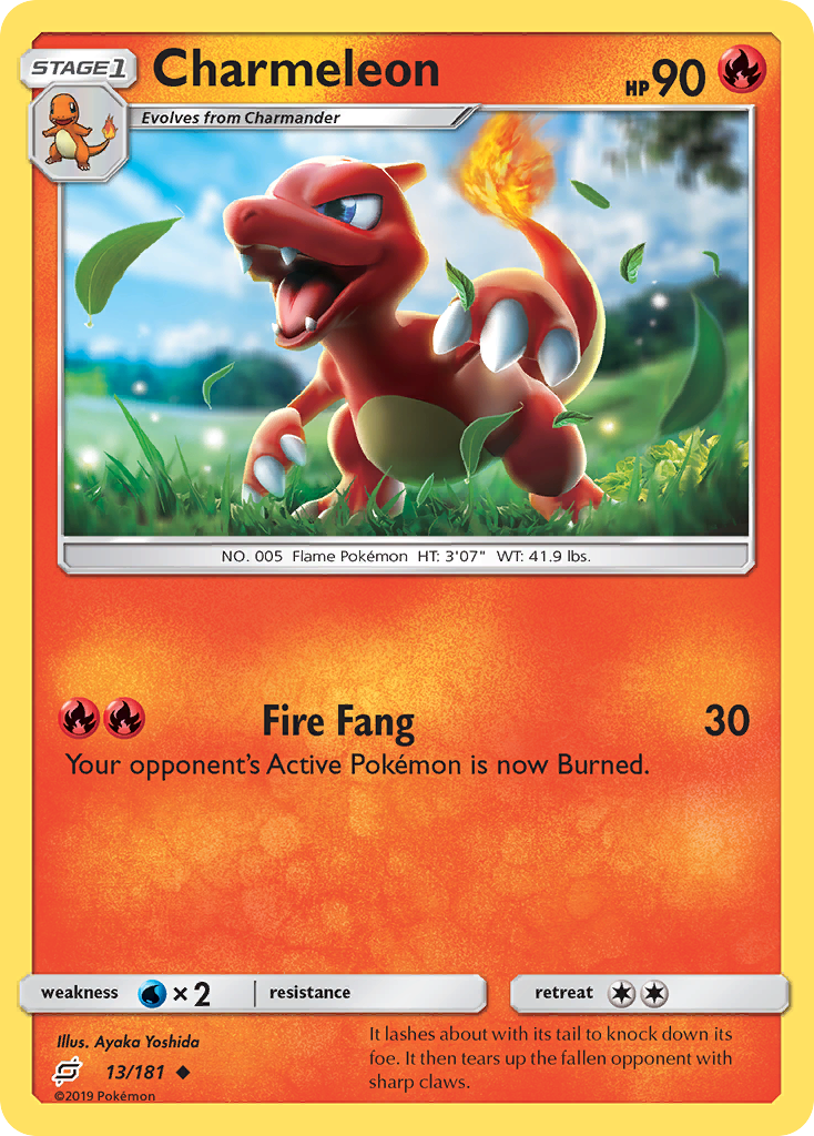 Charmeleon (13/181) [Sun & Moon: Team Up] - Deck Out Gaming