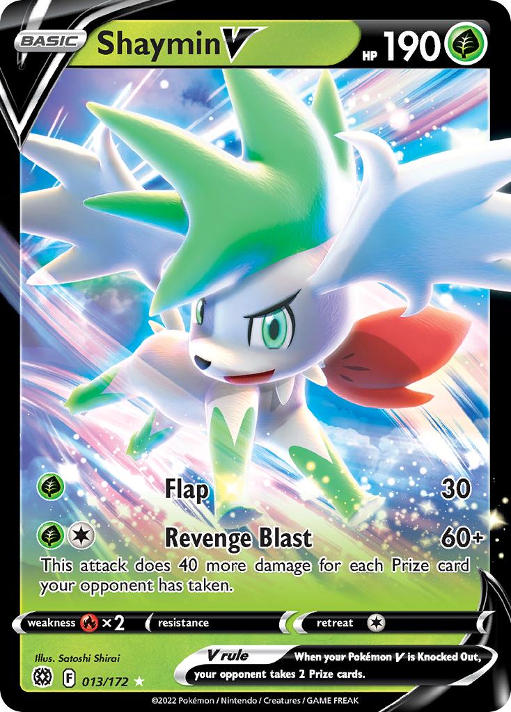 Shaymin V (013/172) [Sword & Shield: Brilliant Stars] - Deck Out Gaming