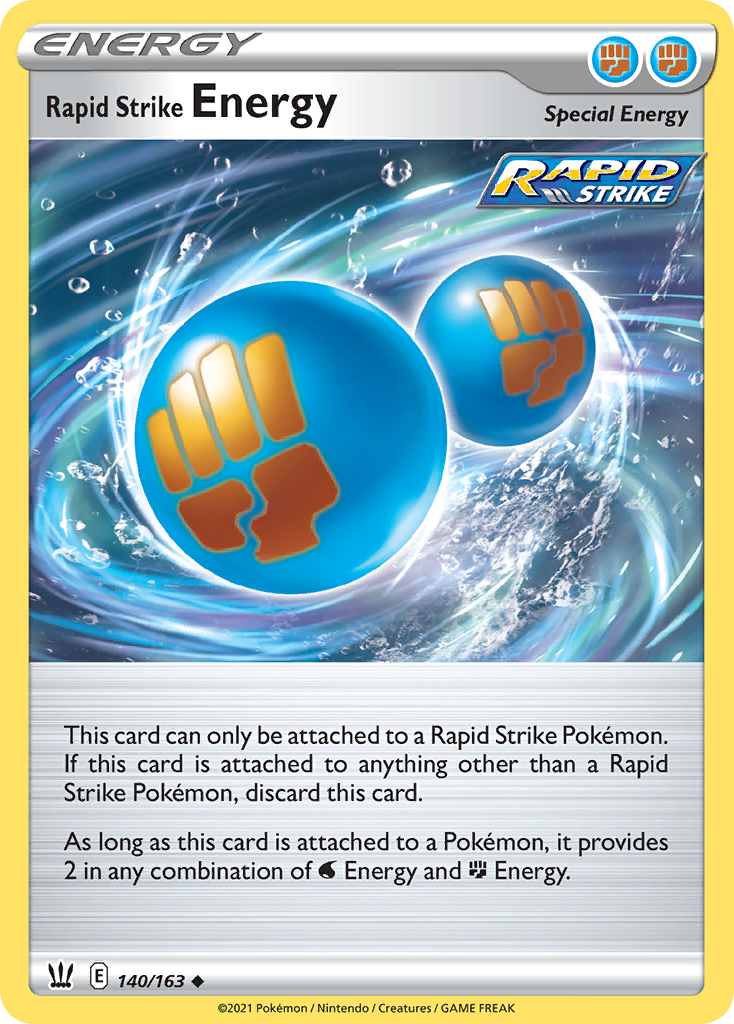 Rapid Strike Energy [SWSH05: Battle Styles] Reverse Holofoil - Deck Out Gaming