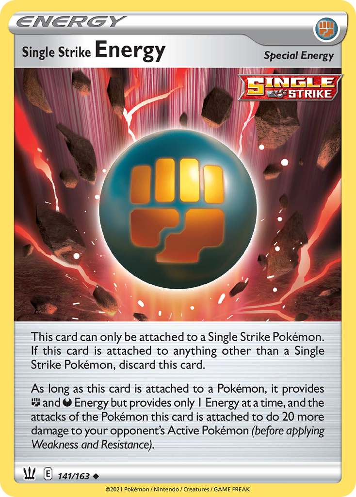 Single Strike Energy [SWSH05: Battle Styles] Reverse Holofoil - Deck Out Gaming
