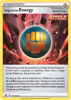 Single Strike Energy [SWSH05: Battle Styles] Reverse Holofoil - Deck Out Gaming