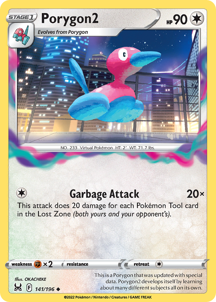 Porygon2 (141/196) [Sword & Shield: Lost Origin] Reverse Holofoil - Deck Out Gaming
