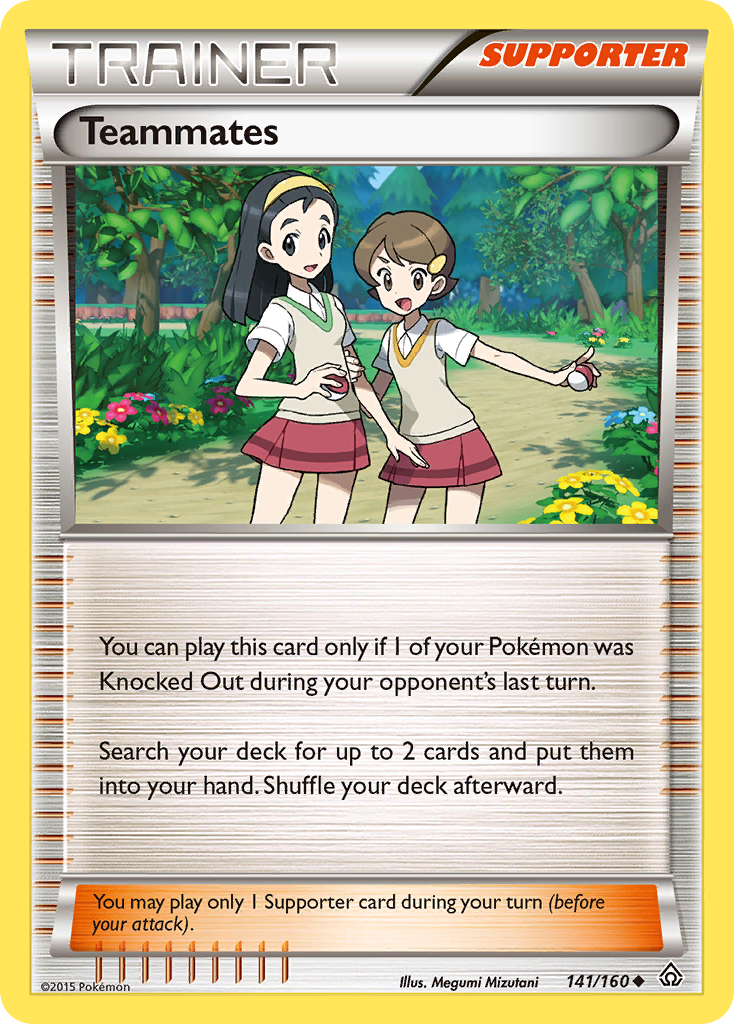 Teammates (141) [XY - Primal Clash] Reverse Holofoil - Deck Out Gaming