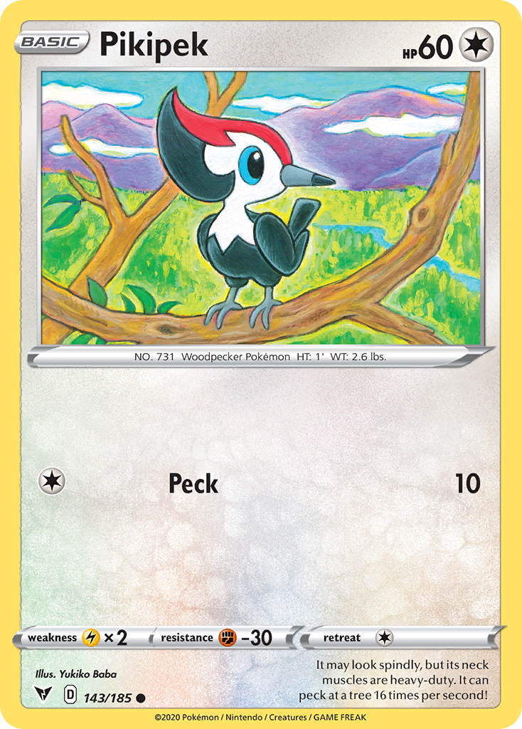 Pikipek [SWSH04: Vivid Voltage] Reverse Holofoil - Deck Out Gaming