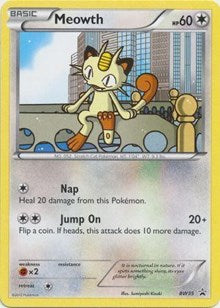 Meowth (Cosmos Holo) [Black and White Promos] - Deck Out Gaming