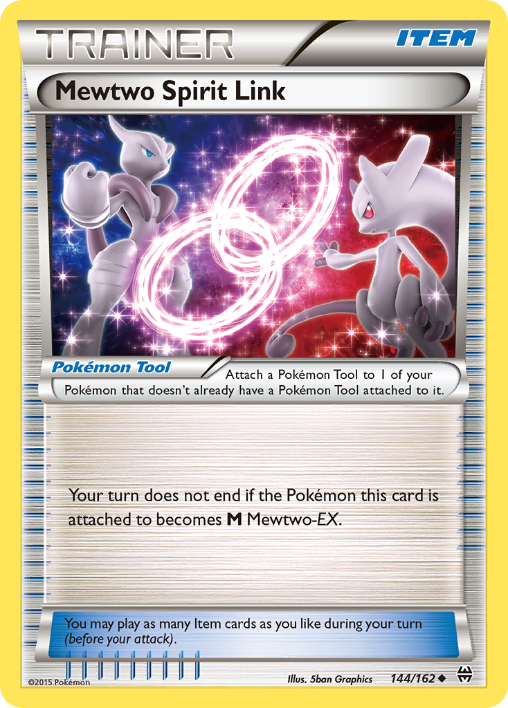 Mewtwo Spirit Link [BREAKthrough] Reverse Holofoil - Deck Out Gaming