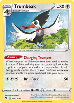 Trumbeak [SWSH04: Vivid Voltage] Reverse Holofoil - Deck Out Gaming