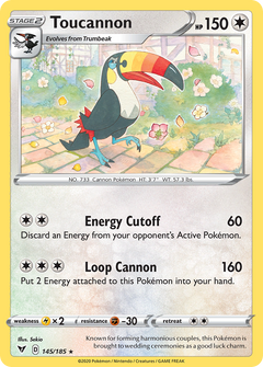 Toucannon [SWSH04: Vivid Voltage] Reverse Holofoil - Deck Out Gaming